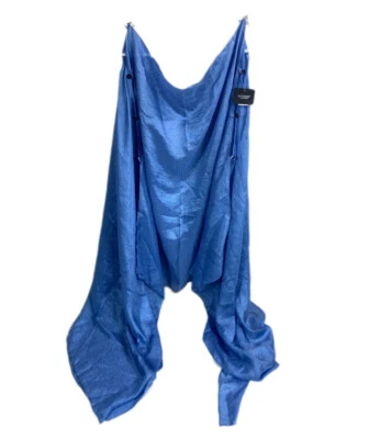 Mantón Avenue Para Mujer Talla OSFM Azul Ala de Murciélago Envolvente Pullover Abotonado Túnica Bufanda NUEVO Foto 1 de 3