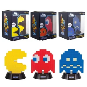 Paladone ICONS Pac-man Light, Blinky Light & Turn To Blue Ghost Light -Brand New - Picture 1 of 4