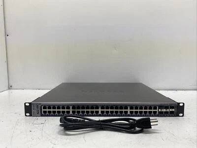 NETGEAR GSM7352S V2 ProSAFE 48+4 Gigabit Ethernet L3 Managed Stackable Switch - Image 1 of 4