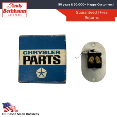 Interruptor límite ventana puerta trasera Dodge Plymouth Chrysler 1966-1968 2661600 nuevo de stock Foto 1 de 4