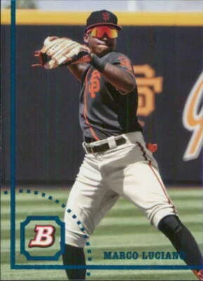2022 Bowman Heritage Prospects #BHP-117 Marco Luciano San Francisco Giants - Image 1 of 2