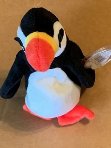 Retired Ty Beanie Baby Puffer with Tags  - Picture 1 of 3