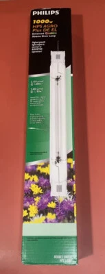 Philips 1000 Watt HPS Agro Plus DE EL Lamp (New) - Image 1 of 4