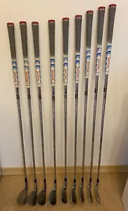 Mizuno JPX 800 Pro Eisensatz 5-PW + 3 Wedges / Stahlschaft Dynalite Gold XP R300 - Bild 1 von 15