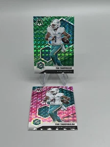 2021 Mosaic Green & Pink Tua Tagovailoa Miami Dolphins #122 - Bild 1 von 2