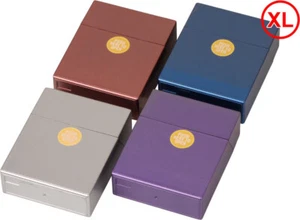 6 x Zigarettenbox Big Box "Pop Up" metallic sortiert 25er - Bild 1 von 2