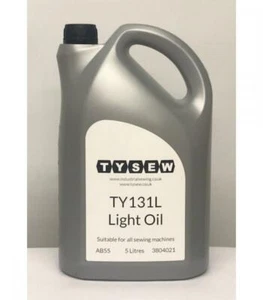 Tysew Industrial/Domestic Sewing Machine Light Lubricating Oil (5 Litres) - Picture 1 of 1