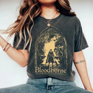Camisa Hidetaka Miyazakis Bloodborne Soulsborne, Camiseta Videojuego Unisex - Imagen 1 de 3