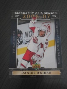 Daniel Briere hockey cards U PICK