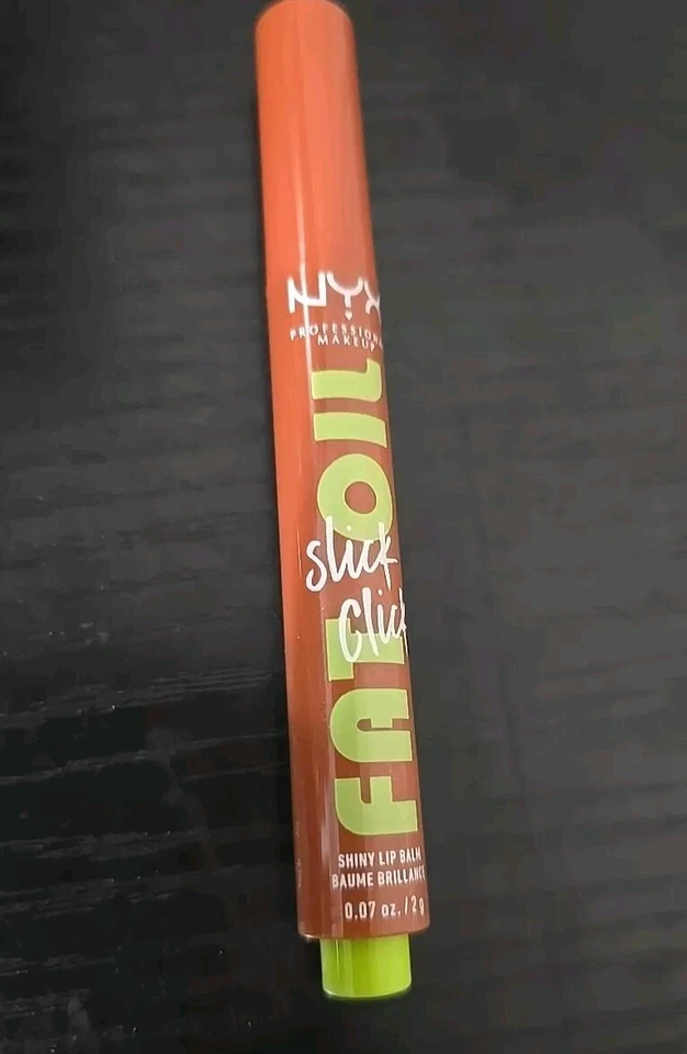 NEW NYX Fat Oil Lip Slick Click Shiny Lip Balm #06 Hits Different Full Sz 0.07oz - Image 1 of 1