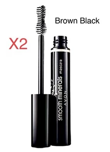 X2 Avon SMOOTH MINERALS Mascara Brown/Black N02 New Sealed Discontinued SET Of 2 - Picture 1 of 1