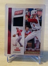2016 TREA TURNER ROOKIE Panini Black Friday College Memorabilia Relic Jersey