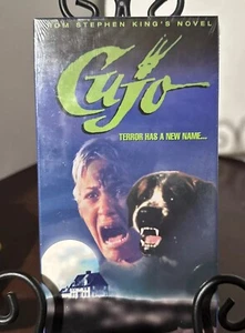 Cujo VHS 1983 Horror Thriller Movie Republic Pictures Release Brand NEW Tape - Picture 1 of 2