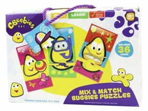 CBeebies Quadro Educativo Bubbies Quadro 36 Pezzi Apprendimento Attività Gioco Impara - Foto 1 di 3