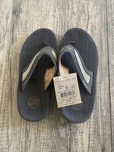 Reef Men's Flex Flip Flop Dark Brown/Tan Men's 6 NEW - Picture 1 of 5