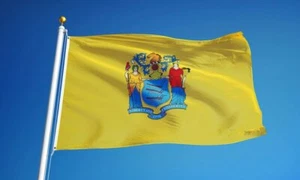 NEW JERSEY STATE 2x3ft FLAG new superior quality  fade resist flag us seller - Picture 1 of 3