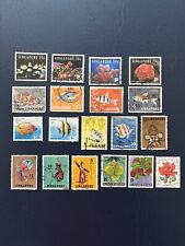 Asia (Singapore) Various Used Stamps. Ideal For Collection.