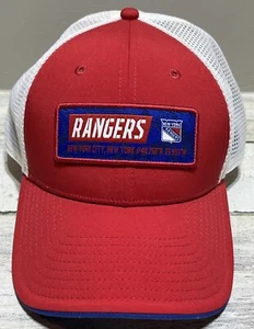 New York Rangers Iconic Defender Fanatics Mesh SnapBack Cap One Size Fits Most - Picture 1 of 9
