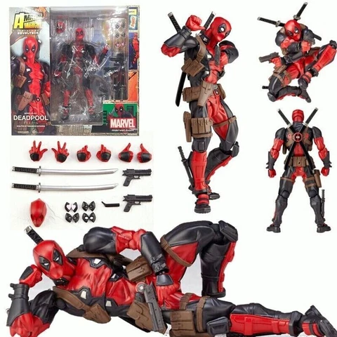 For- Marvel Legends X-men DEADPOOL Action Figures Amazing Revoltech Kaiyodo Toys Cover