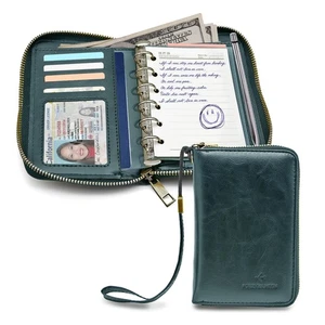 A7 Binder Cash Envelope System Wallet - Budget Planner with Cash Envelopes, S... - Picture 1 of 7