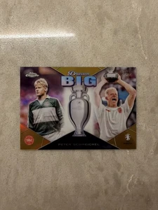 2024 Topps Chrome UEFA EURO - Dream Big Peter Schmeichel Gold Refractor 08/50 - Bild 1 von 2