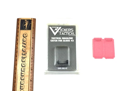 Cargador Vickers Tactical GLOCK 43 Catch mag Release negro GMR-006-43 749664 Foto 1 de 4