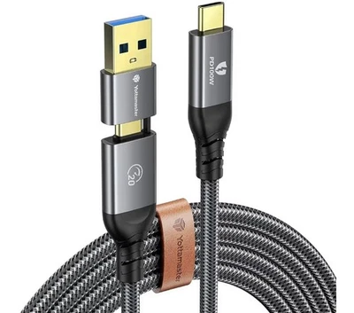 Yottamaster USB C to USB C Cable[20Gbps,100W] Support 4K@60Hz, 6.6ft - Image 1 of 4