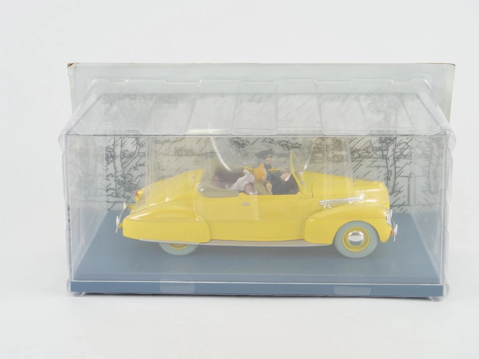 Le Auto Di Tintin 1/24 La Decappottabile Del Capitano Haddock - Immagine 1 di 4