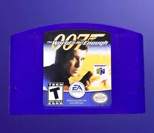 007 The World Is Not Enough - N64 James Bond Tested Very Good Authentic. - Picture 1 of 3