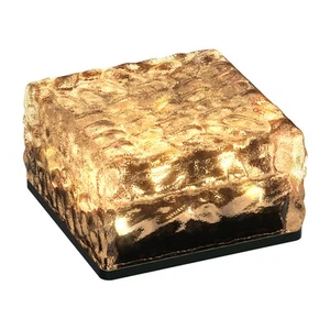 LED Solar-Pflasterstein Bodeneinbauleuchte BROSLO für außen, IP67, Glas, - Bild 1 von 13