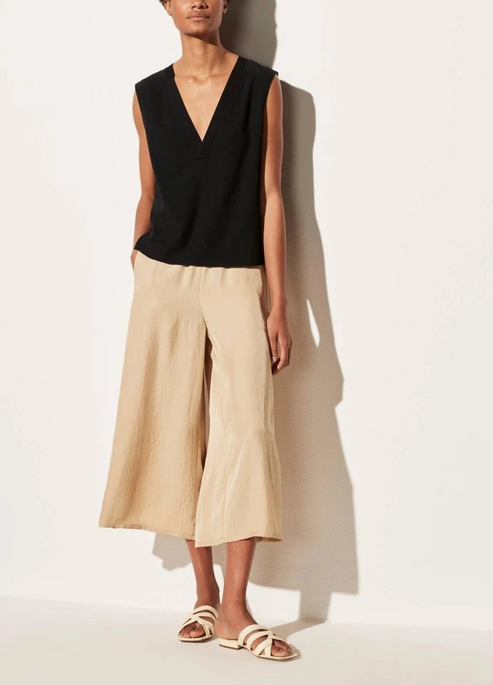 Vince ребро отделки двойной V оболочка верхний черный - Изображение 1 из 1