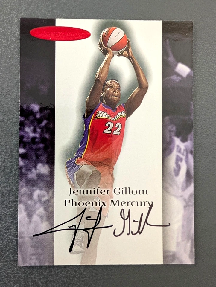 2000 SKYBOX DOMINION WNBA JENNIFER GILLOM AUTO - Image 1 of 1