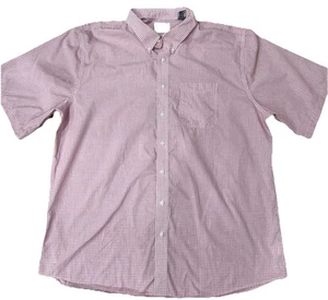 Camisa Wrangler 3XLT Abotonada Negocios Informal Bolsillo Manga Corta Para Hombre’s - Imagen 1 de 4