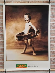 Manifesto pubblicitario originale - Pneumatici Ceat - Picture 1 of 1
