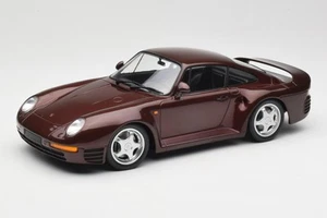 155066204 Porsche 959 Dark Red Metallic Minichamps 1/18 - Picture 1 of 6