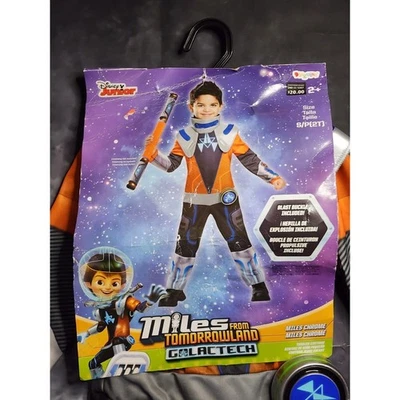 Disney Miles From Tomorrowland Galactech Chrome Toddler Child Costume 2T - Image 1 of 4