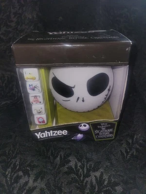 Disney Tim Burton's The Nightmare Before Christmas Yahtzee Game Jack Skellington - Image 1 of 3