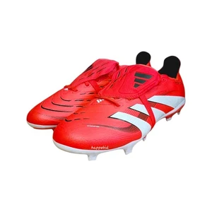 BRAND NEW Adidas Predator League FT FG/MG Red ID1319 Men 10 NO BOX Fast Shipping - Picture 1 of 6