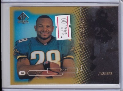 1998 SP Authentic #16 Fred Taylor #/2000 - Image 1 of 2