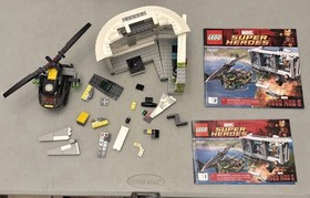 lego marvel: super heroes 76007 Malibu Mansion Attack No Minifigs Incomplete Set