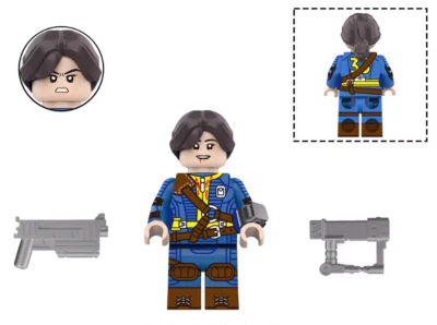 Fallout Ella Purnell Lucy MacLean Figur mit 2 Gesichtern - Bild 1 von 2