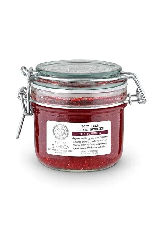 Peeling corporal BAYAS CONGELADAS firmeza de la piel Natura Siberica 180 ml Foto 1 de 3