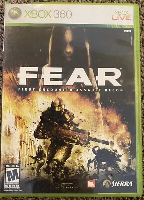 F.E.A.R. First Encounter Assault Recon Xbox 360 AD/MD Complete CIB - (See Pics) - Image 1 of 4