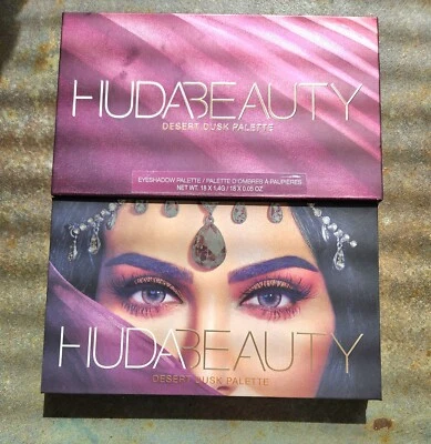 HUDA BEAUTY DESERT DUSK Eyeshadow Palette 18 Shades Full Size NIB! - Image 1 of 4