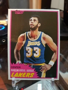 1981-82 Topps Set Break #20 Kareem Abdul-Jabbar EX-EXMINT - Imagen 1 de 2