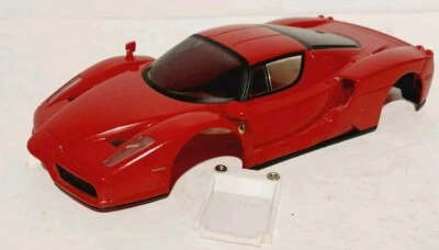 TAMIYA ENZO RED LAMBORGHINI SHELL BODY FRONT END CLIP ~ SEE PHOTO #9 1:28 SCALE - Image 1 of 4