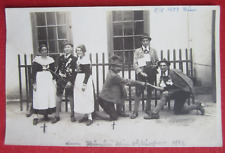 Orig. Foto-Postkarte Damen Herren Tracht Mode Brauchtum Folklore Wien 1923