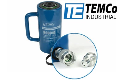 TEMCo HC0010 - Hydraulic Cylinder Ram Single Acting 20 TON 4" Inch Stroke