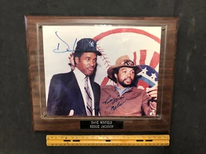 Reggie Jackson & Dave Winfield Autographed 10x8 Photo- MPB Lisensee - Picture 1 of 5