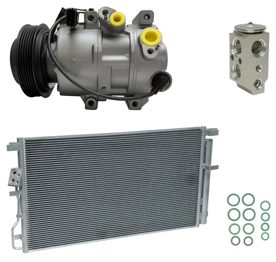 RYC Reman AC Compressor Kit With Condenser AIG397 Fits Kia Sportage 2.4L 2020 - Изображение 1 из 4